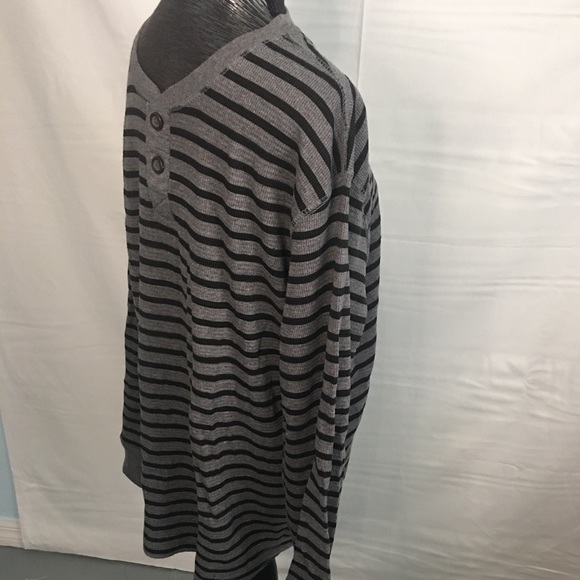 Vintage Sears Striped Thermal shirt size XXL - Picture 3 of 6